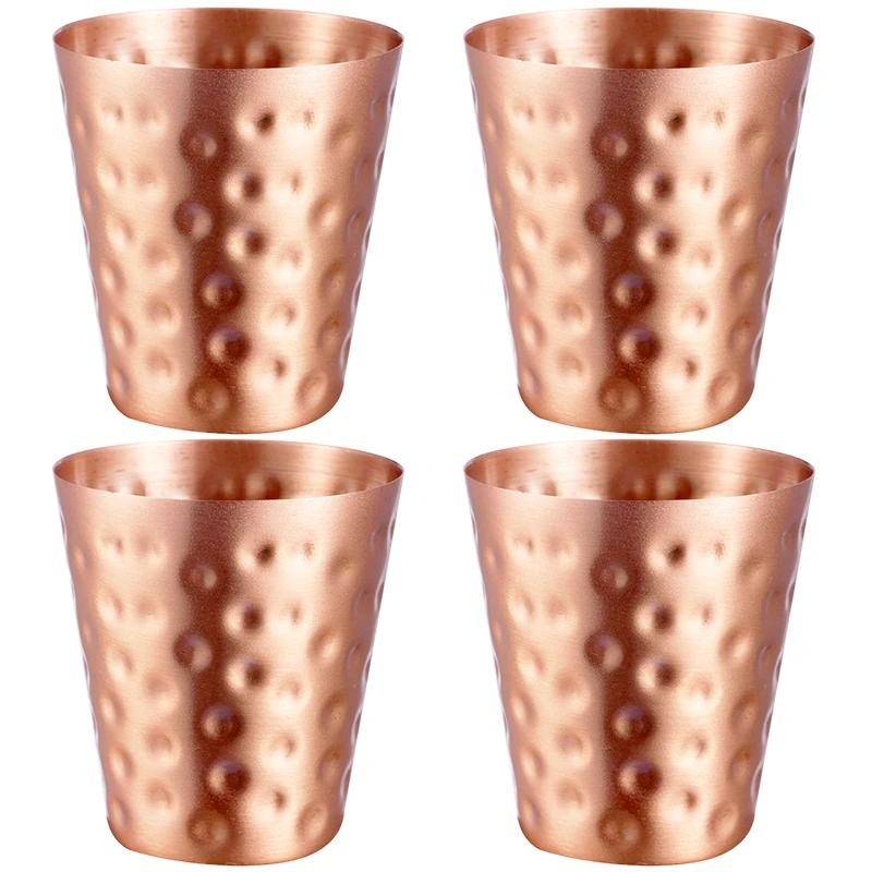 4Pcs New 100% Copper Cups Pure – Mule Copper Mug recenzja i cena