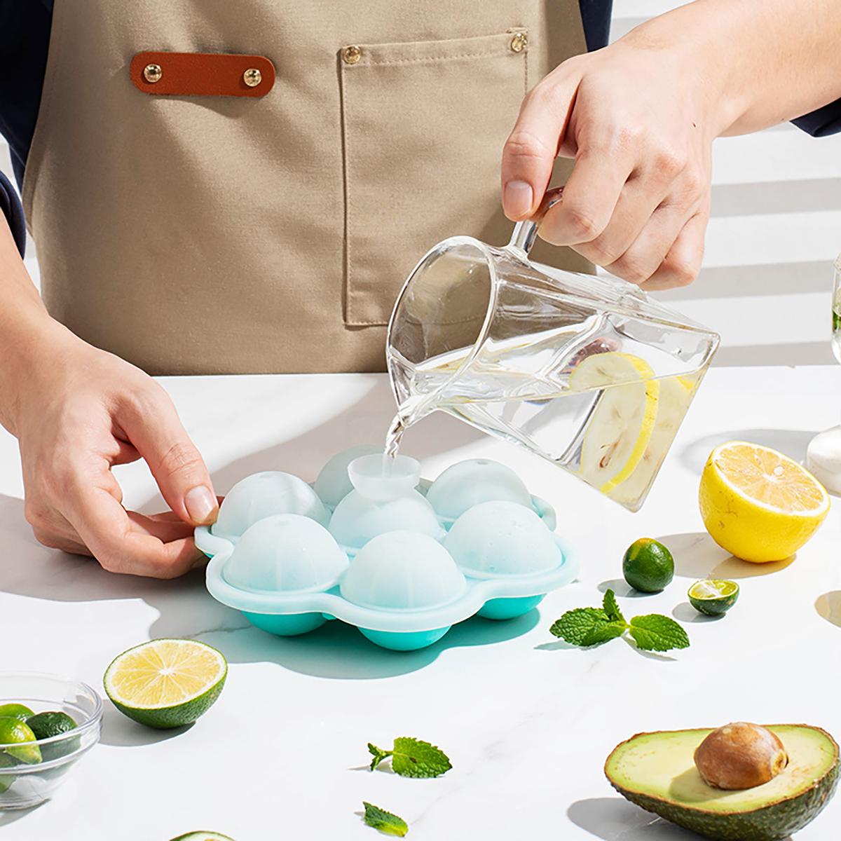 1pc Spherical Silicone Ice Gri – Ice Mold Sphere recenzja i cena