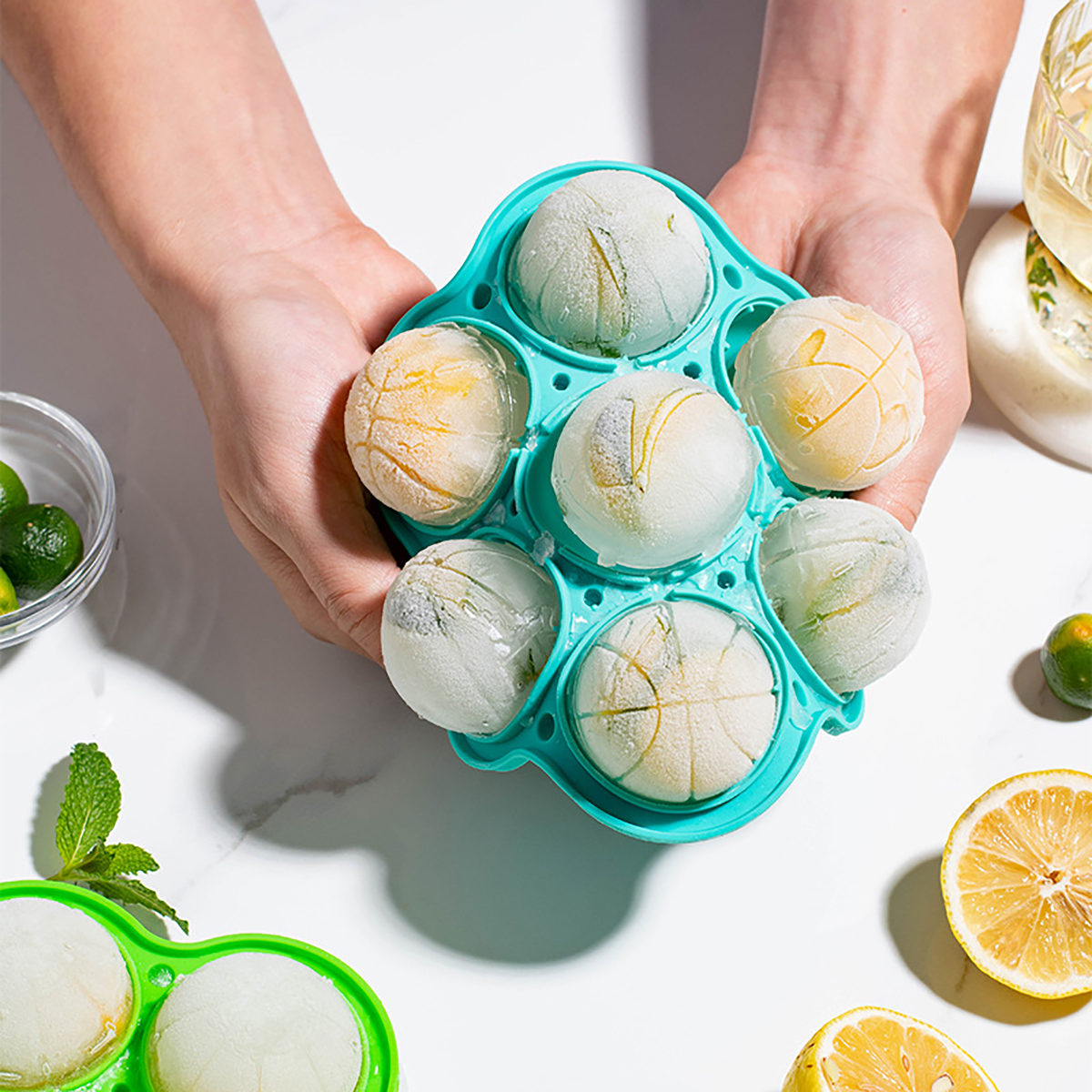 1pc Spherical Silicone Ice Gri – Ice Mold Sphere recenzja i cena