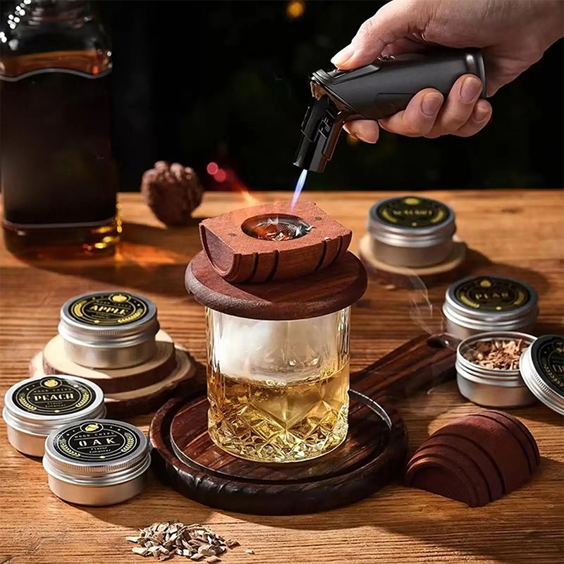 Wooden Cocktail Smoker Kit Smo – Smoking Gun Kit recenzja i cena