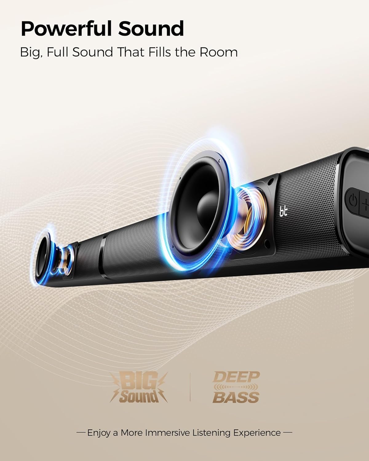 Soundbar with Subwoofer for TV – Home Bar And Theater recenzja i cena