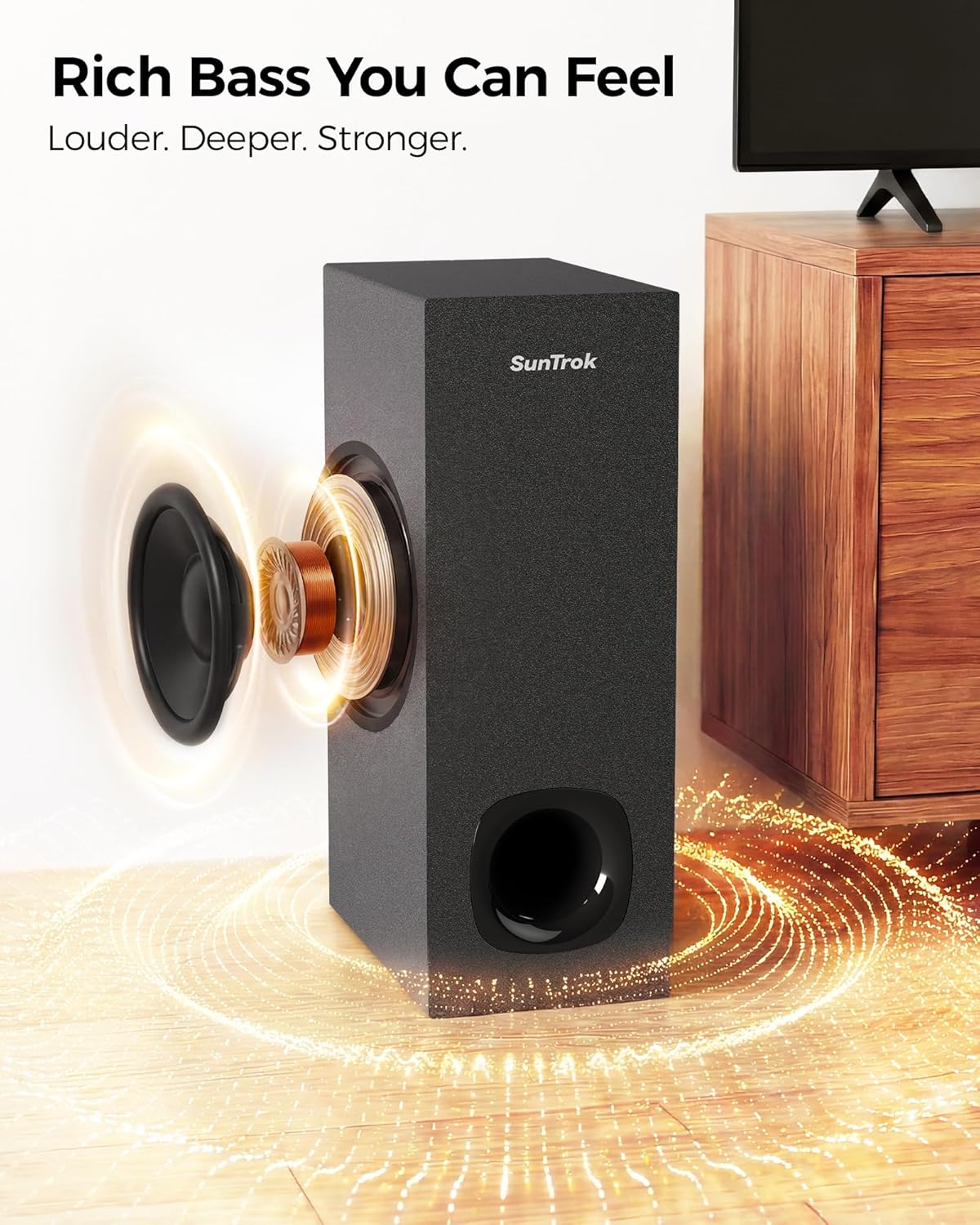 Soundbar with Subwoofer for TV – Home Bar And Theater recenzja i cena