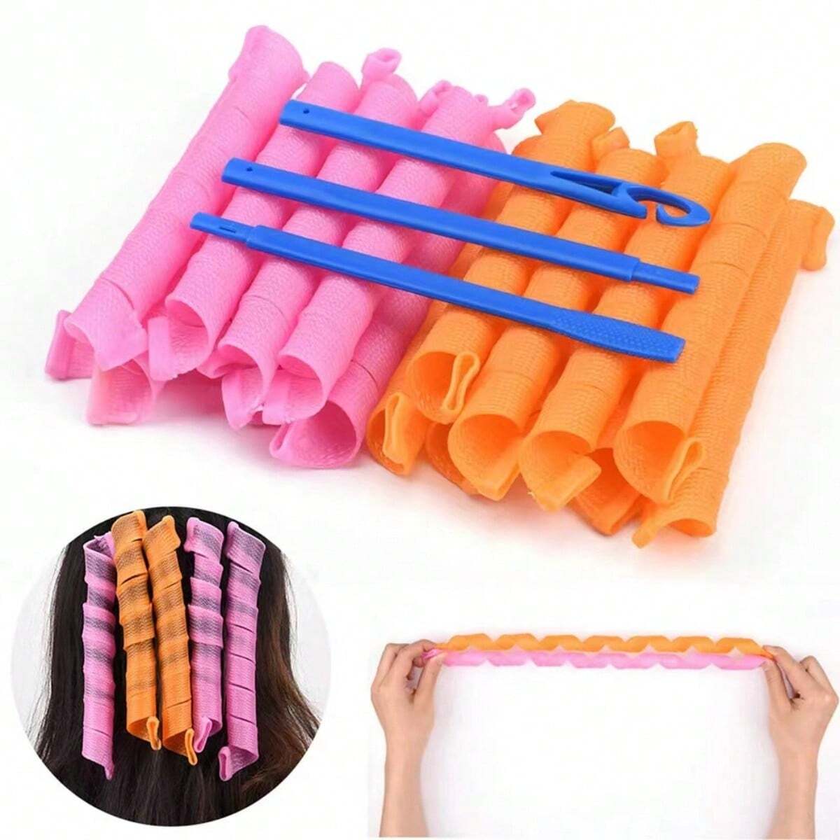 20Pcs Heatless Hair Curlers No – Home Barber recenzja i cena