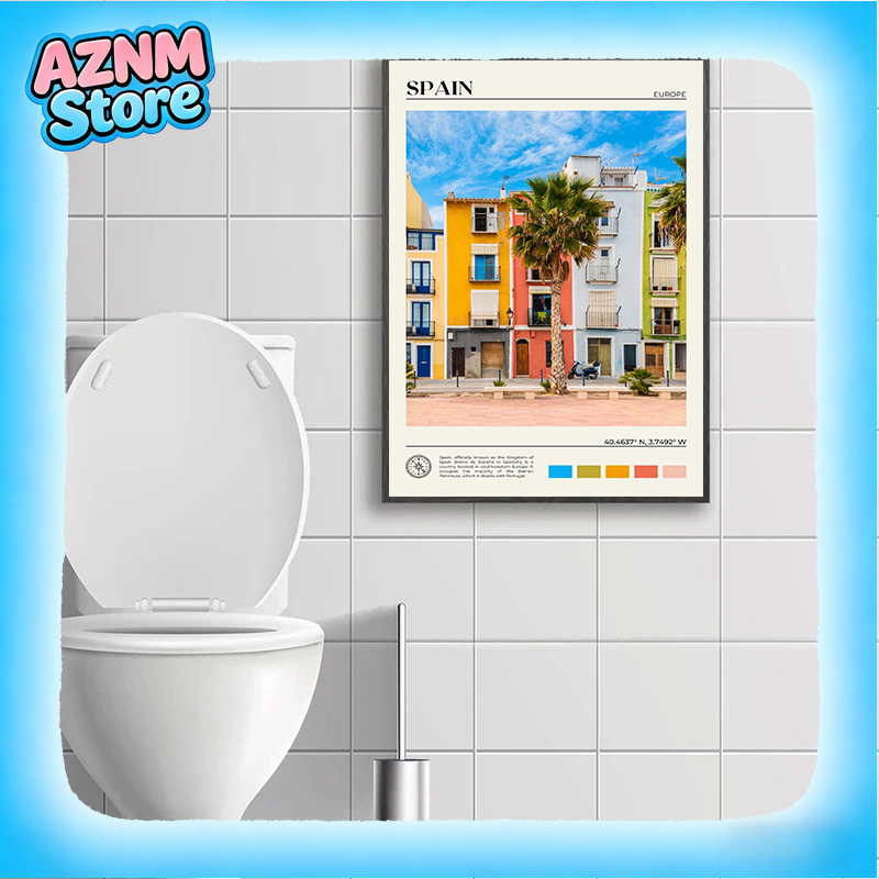 Spain Travel Scenery Poster Se – Home Barcelona recenzja i cena