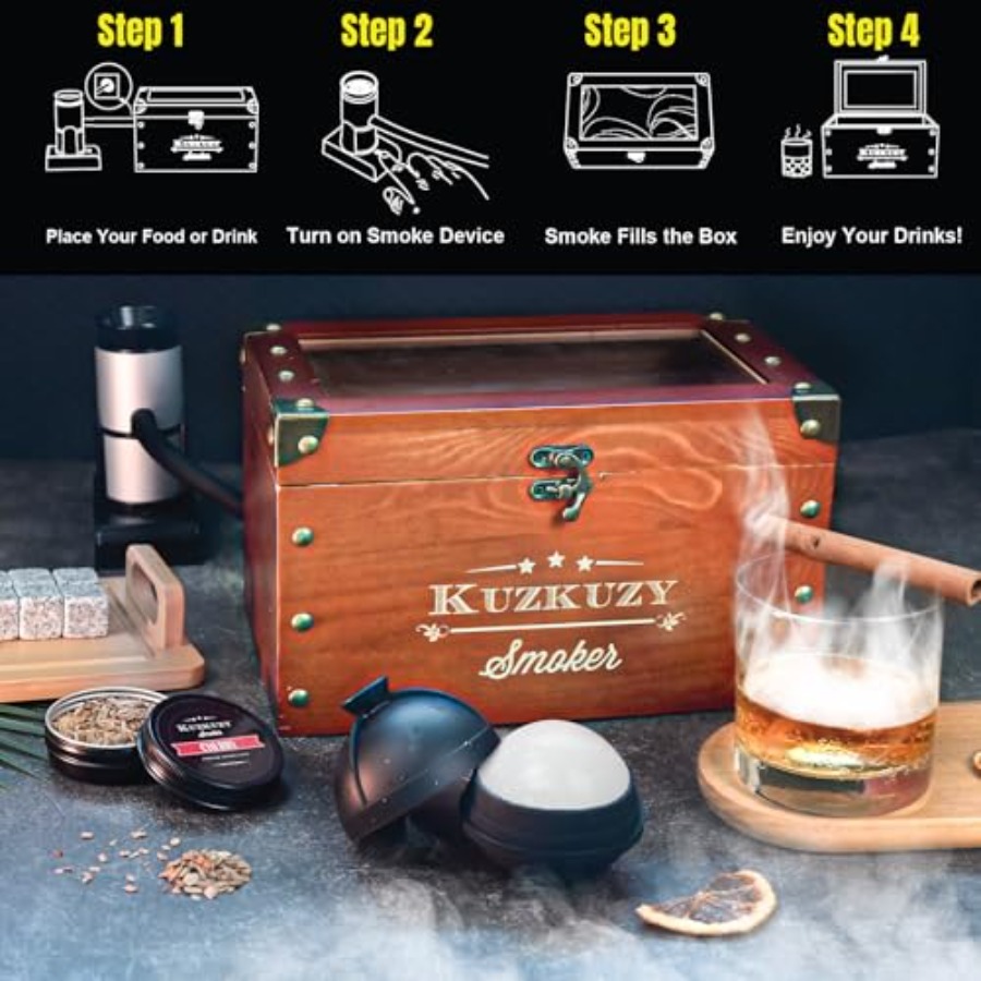 Cocktail Smoker Kit - Whiskey  – Smoking Gun Kit recenzja i cena