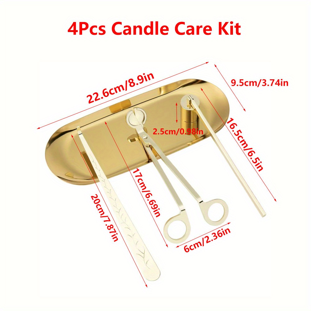 4pcs/set Luxury Candle Care Ki – Home Barber recenzja i cena