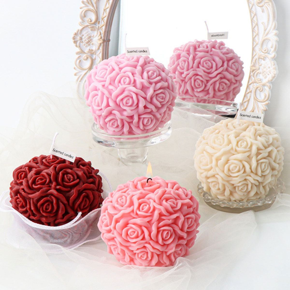 Multi Size Flower Series Candl – Ice Mold Sphere recenzja i cena