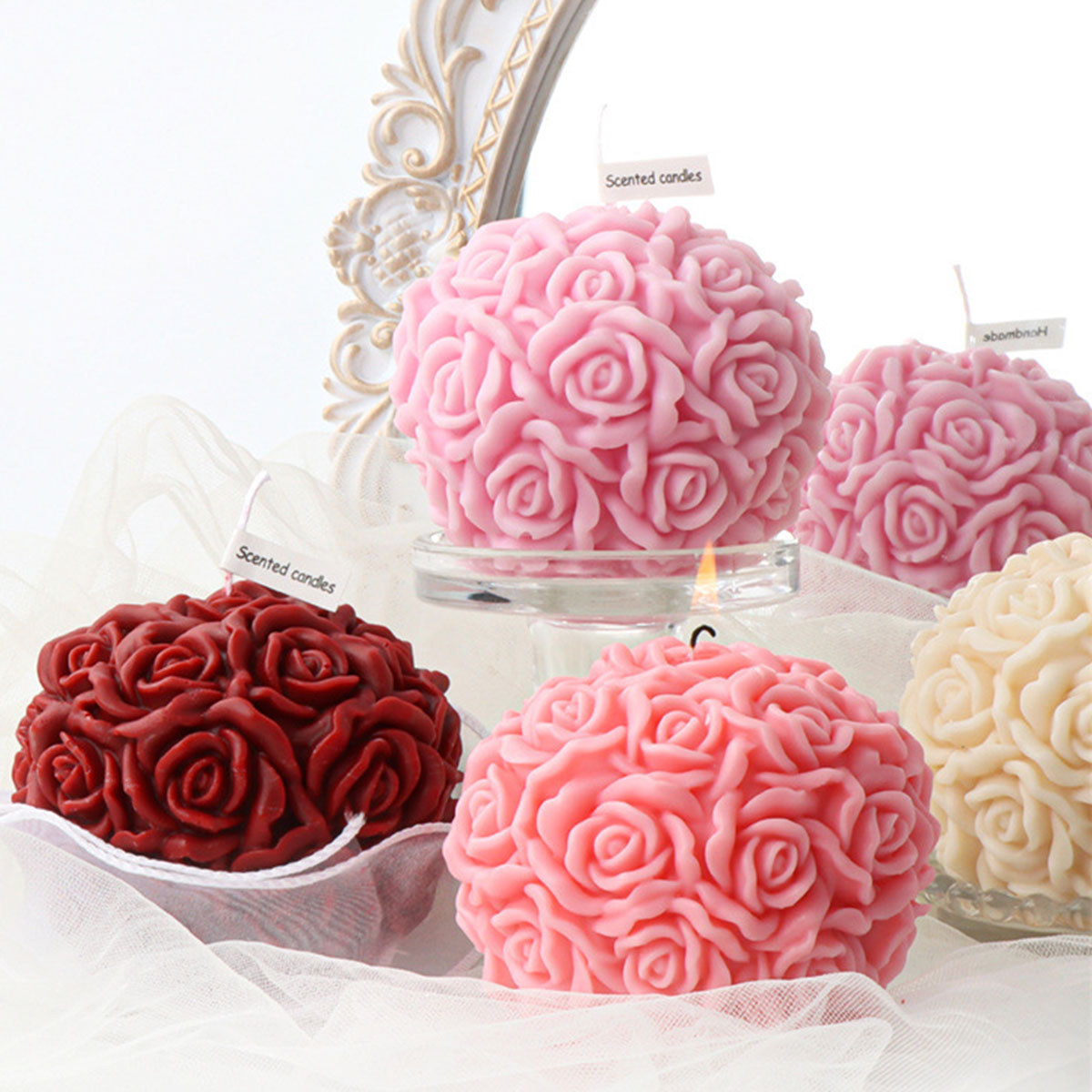 Multi Size Flower Series Candl – Ice Mold Sphere recenzja i cena
