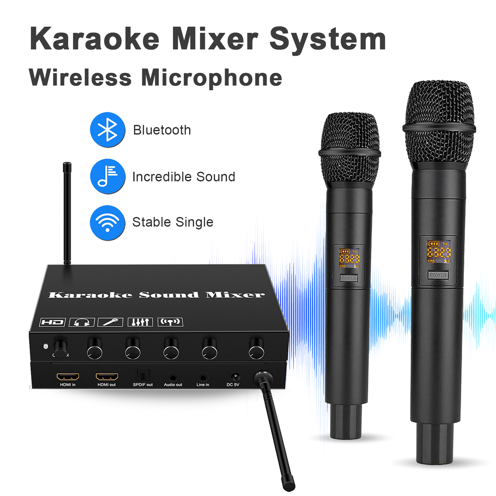 HDMI Karaoke Player Mixer Home – Home Bar And Theater recenzja i cena