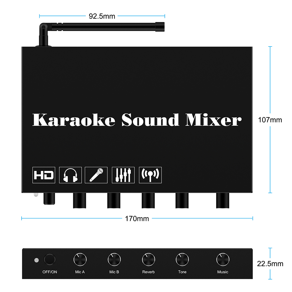HDMI Karaoke Player Mixer Home – Home Bar And Theater recenzja i cena