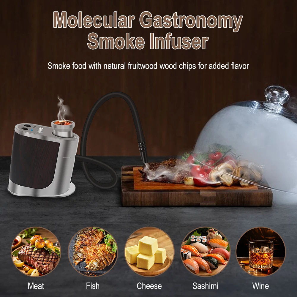 BORUiT New Portable Food Cold  – Smoking Gun Kit recenzja i cena
