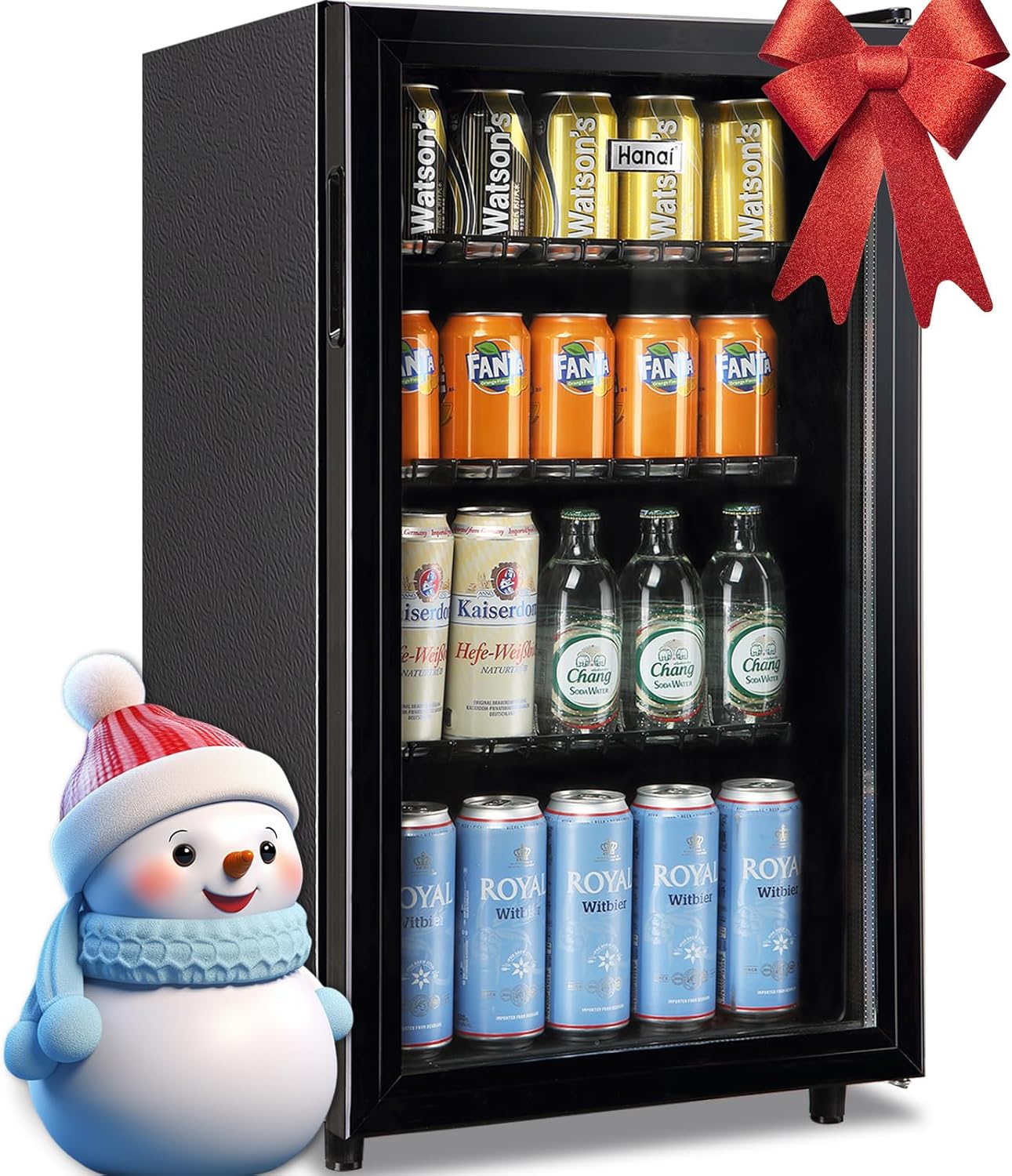 125-Can Mini Fridge Cooler wit – Home Bar And Fridge recenzja i cena
