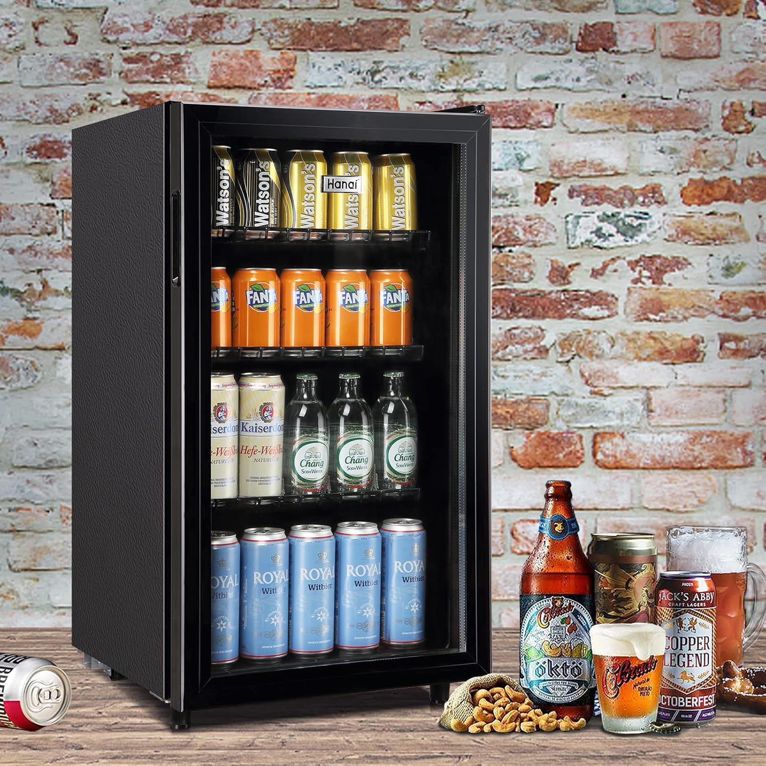 125-Can Mini Fridge Cooler wit – Home Bar And Fridge recenzja i cena