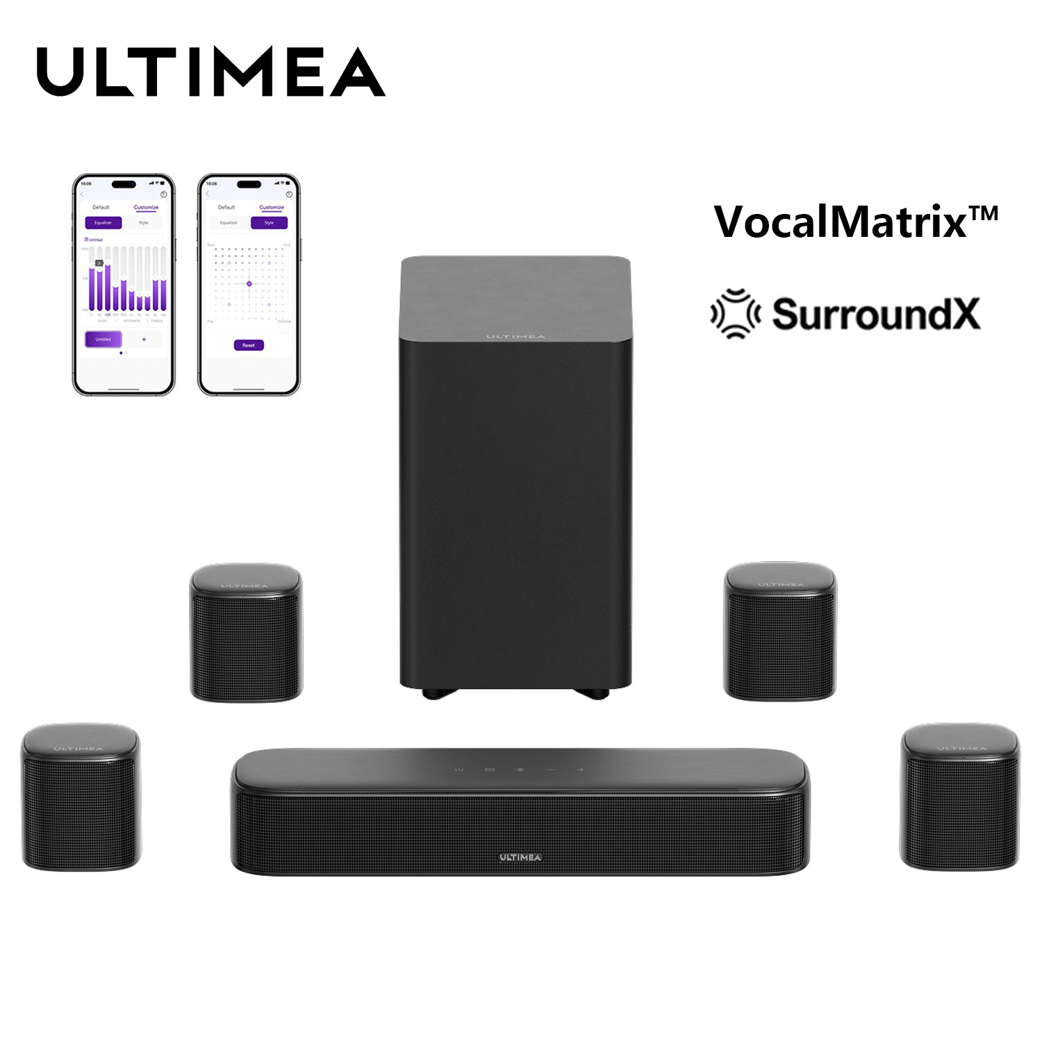 ULTIMEA 7.1ch Sound Bar with S – Home Bar And Theater recenzja i cena