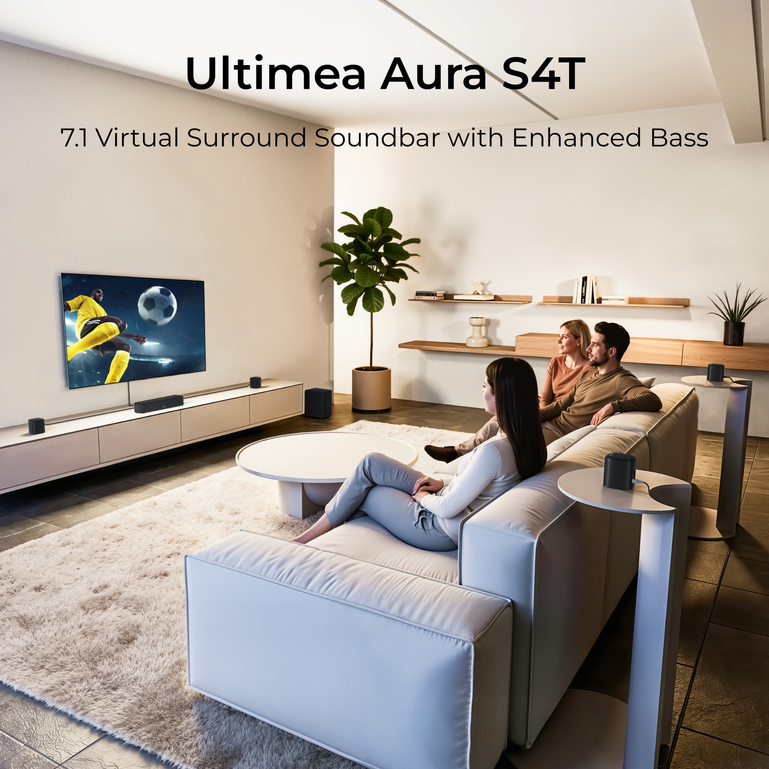 ULTIMEA 7.1ch Sound Bar with S – Home Bar And Theater recenzja i cena