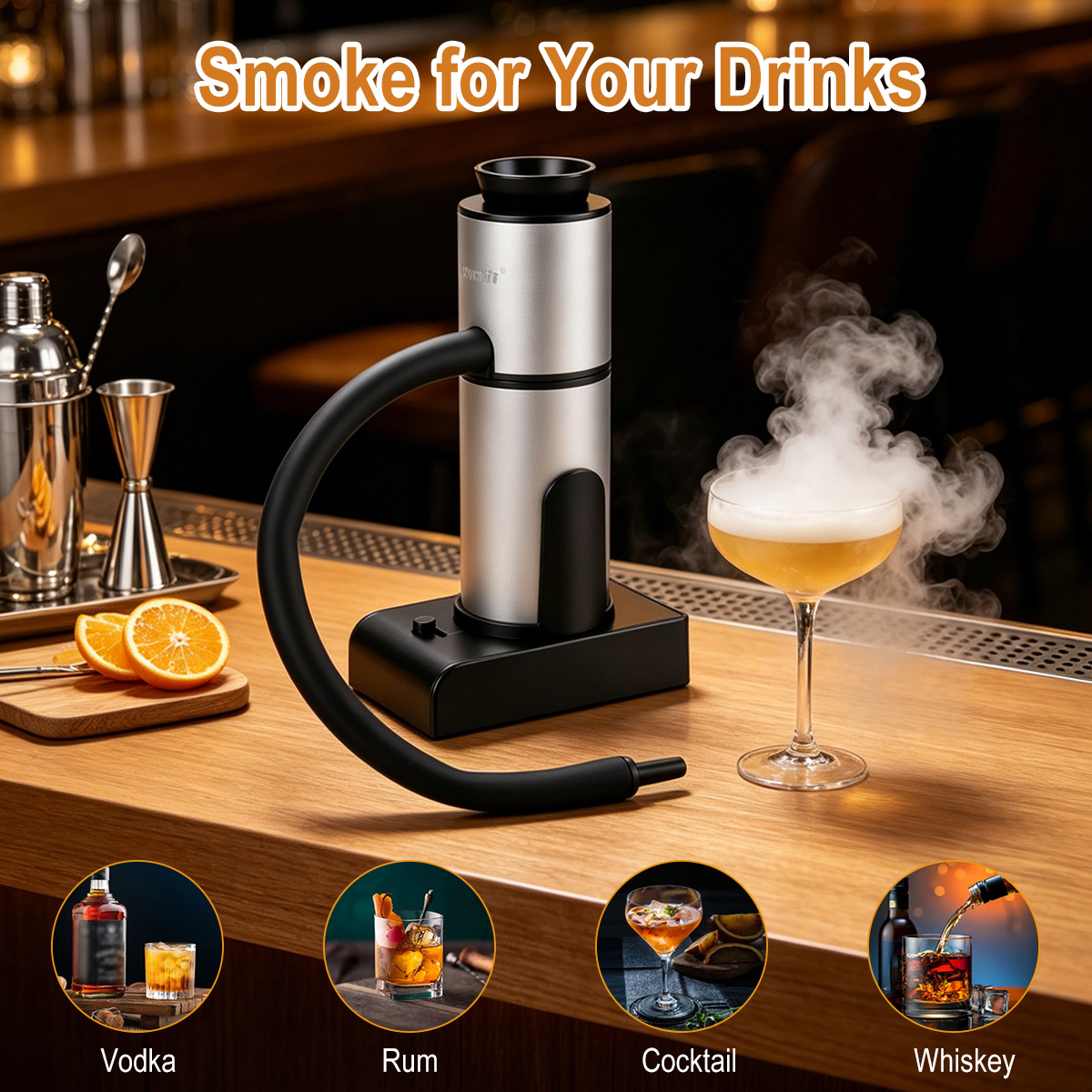 BORUiT SK303 Portable Food Col – Smoking Gun Kit recenzja i cena