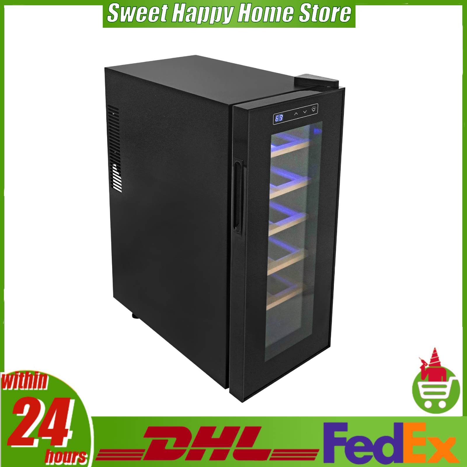 12 Bottle Wine Fridge, Freesta – Home Bar And Fridge recenzja i cena