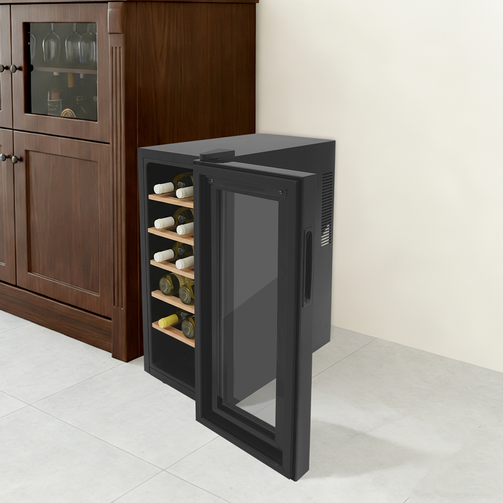 12 Bottle Wine Fridge, Freesta – Home Bar And Fridge recenzja i cena
