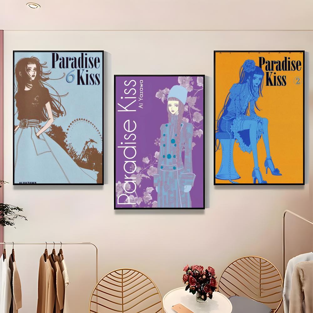 Fashion Paradise Kiss Poster P – Home Bar And Theater recenzja i cena