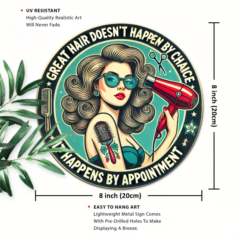 1pc Retro Hair Care Metal Alum – Home Barber recenzja i cena
