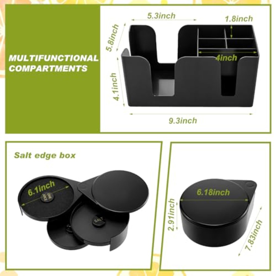 23 Pcs Bartender Supplies Kit  – Garnish Tray Set recenzja i cena