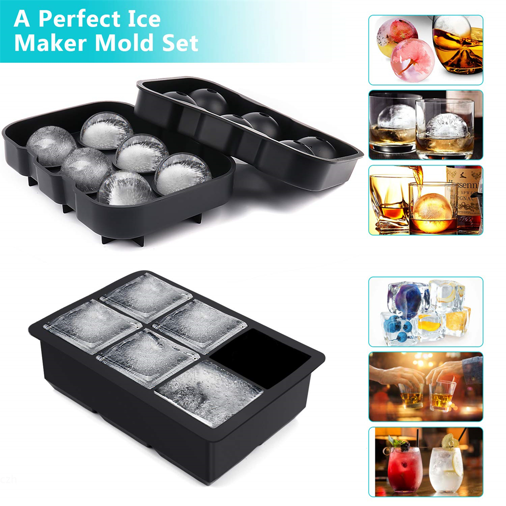 6 Grid Round Square Ice Cube B – Ice Mold Sphere recenzja i cena
