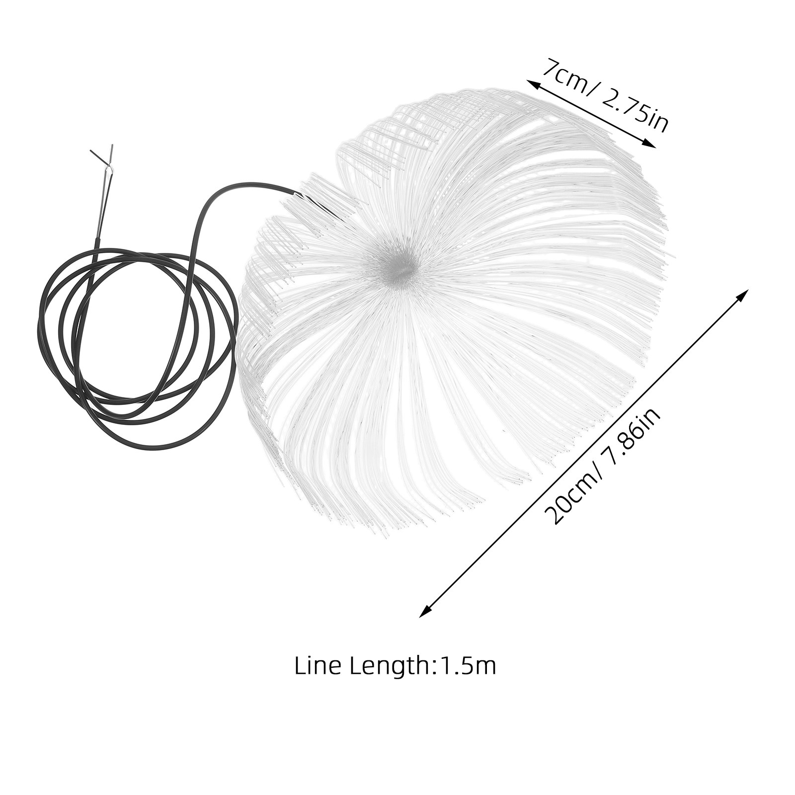LED Fiber Optic Jellyfish Ceil – Home Bar And Theater recenzja i cena
