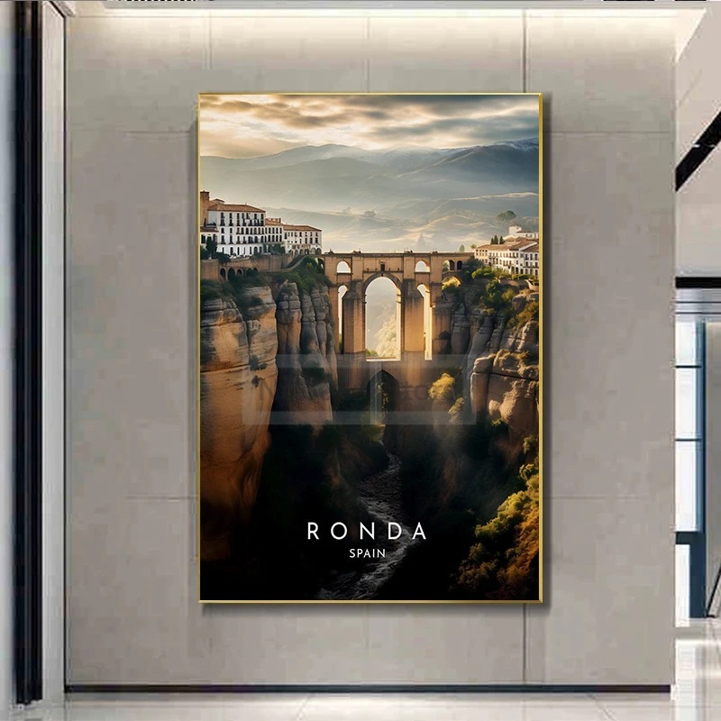 Spain Travel Poster Barcelona  – Home Barcelona recenzja i cena