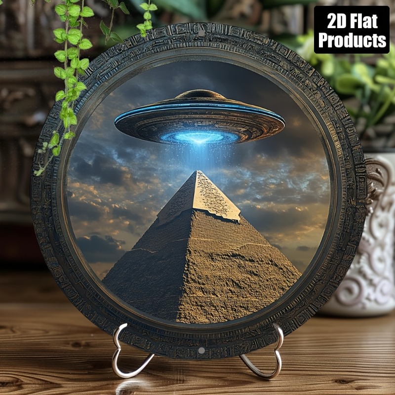 Pyramid UFO Theme Round Alumin – Home Bar Accessories recenzja i cena