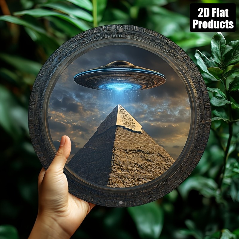 Pyramid UFO Theme Round Alumin – Home Bar Accessories recenzja i cena