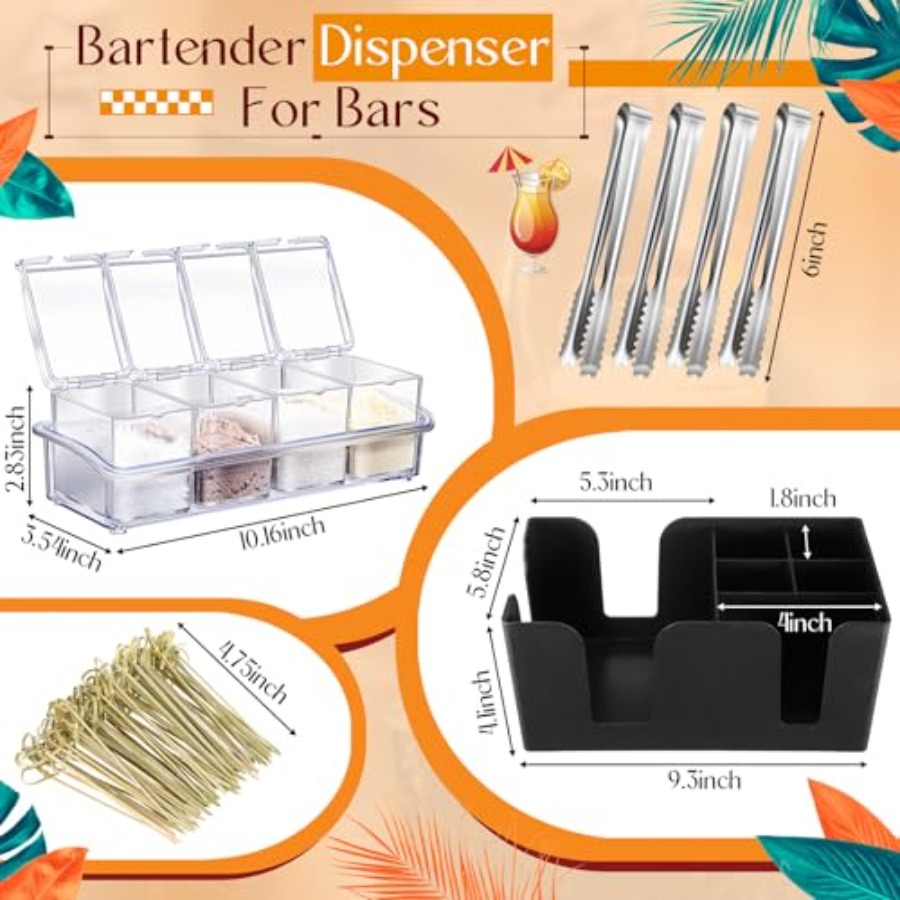 15 Pcs Bar Caddy Accessories 3 – Speed Pourer Cap recenzja i cena