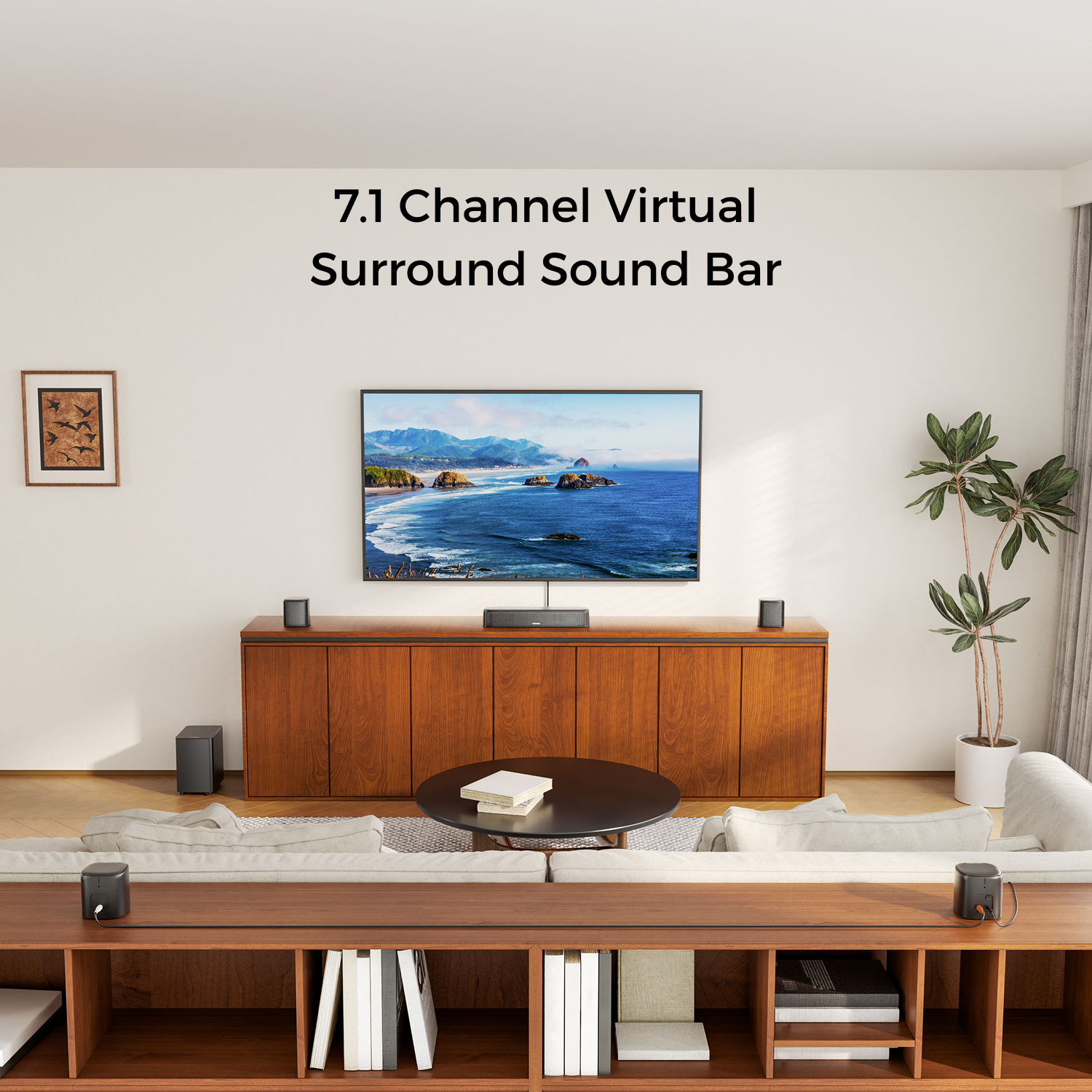 ULTIMEA 7.1 Channel Sound Bar  – Home Bar And Theater recenzja i cena