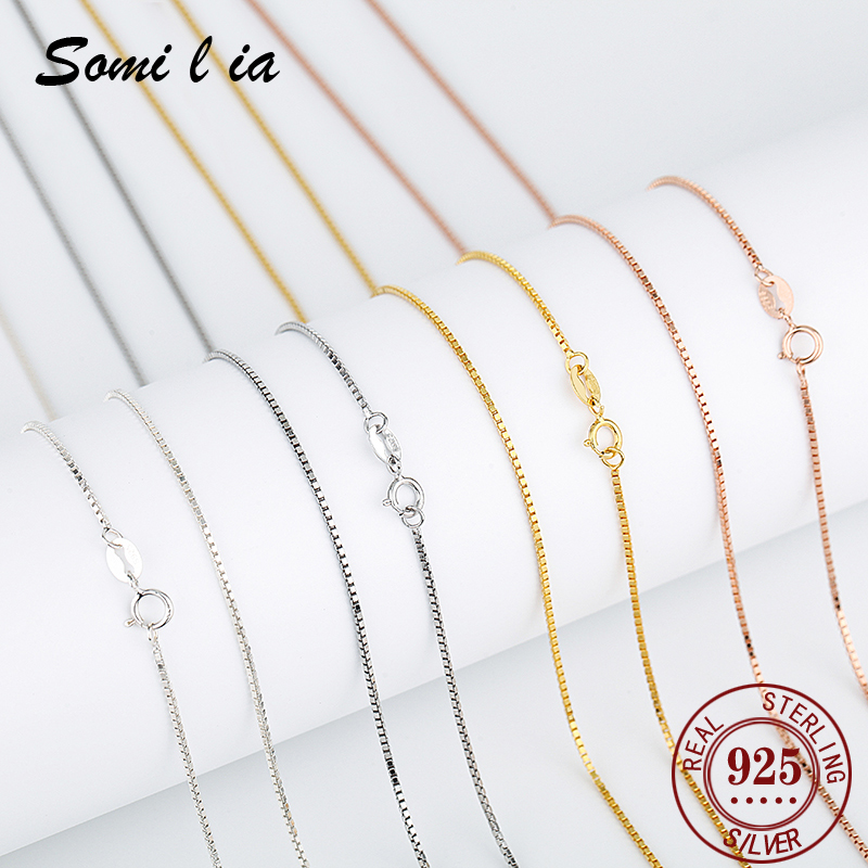 SOMILIA  Silver 925 Necklace B – Bar Cart Gold recenzja i cena