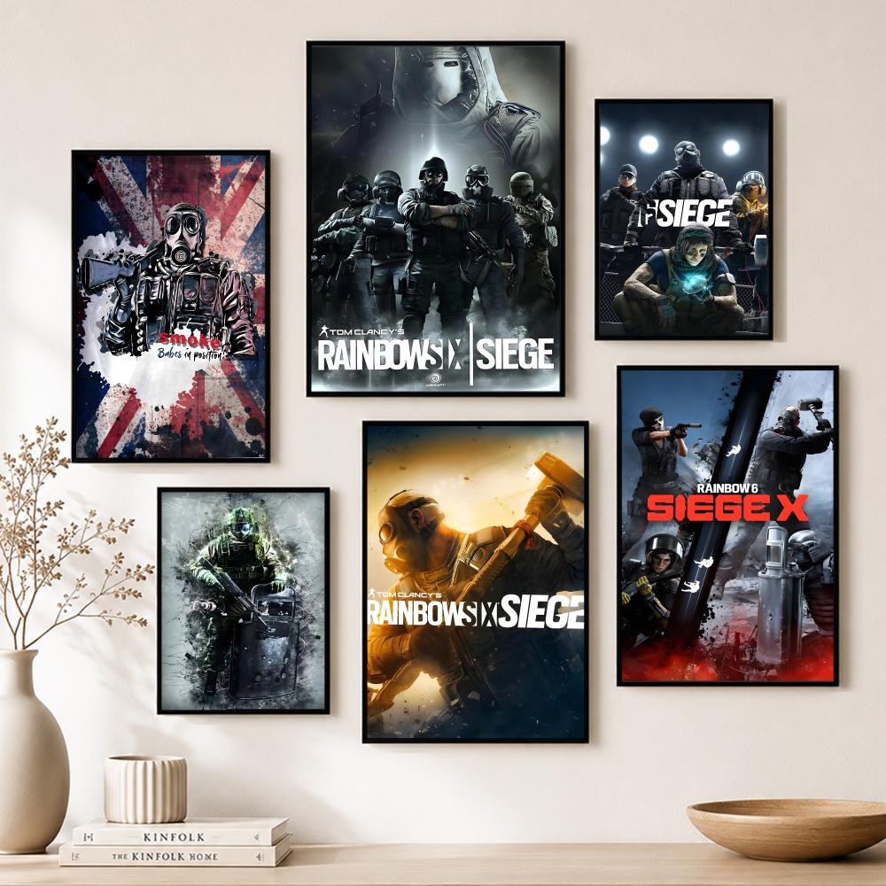 Game R-Rainbow Six Poster Pape – Home Bar And Theater recenzja i cena
