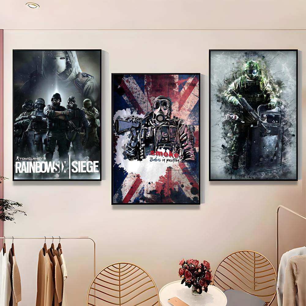 Game R-Rainbow Six Poster Pape – Home Bar And Theater recenzja i cena