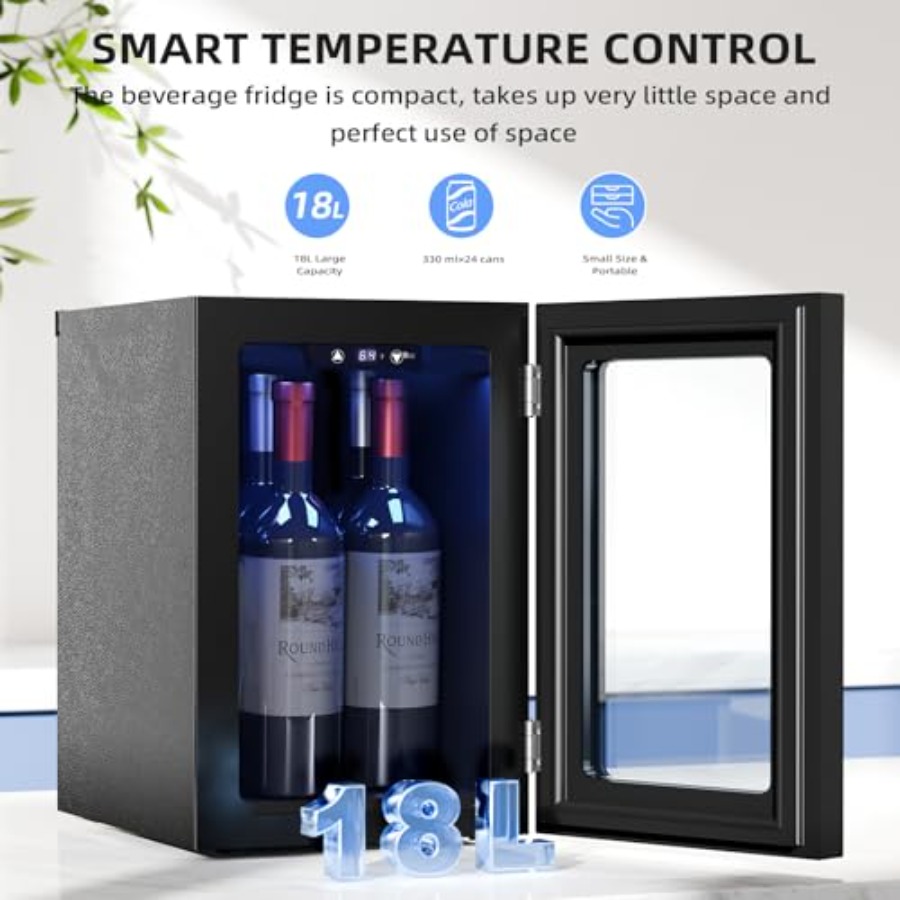 Freestanding counter-top wine  – Home Bar And Fridge recenzja i cena