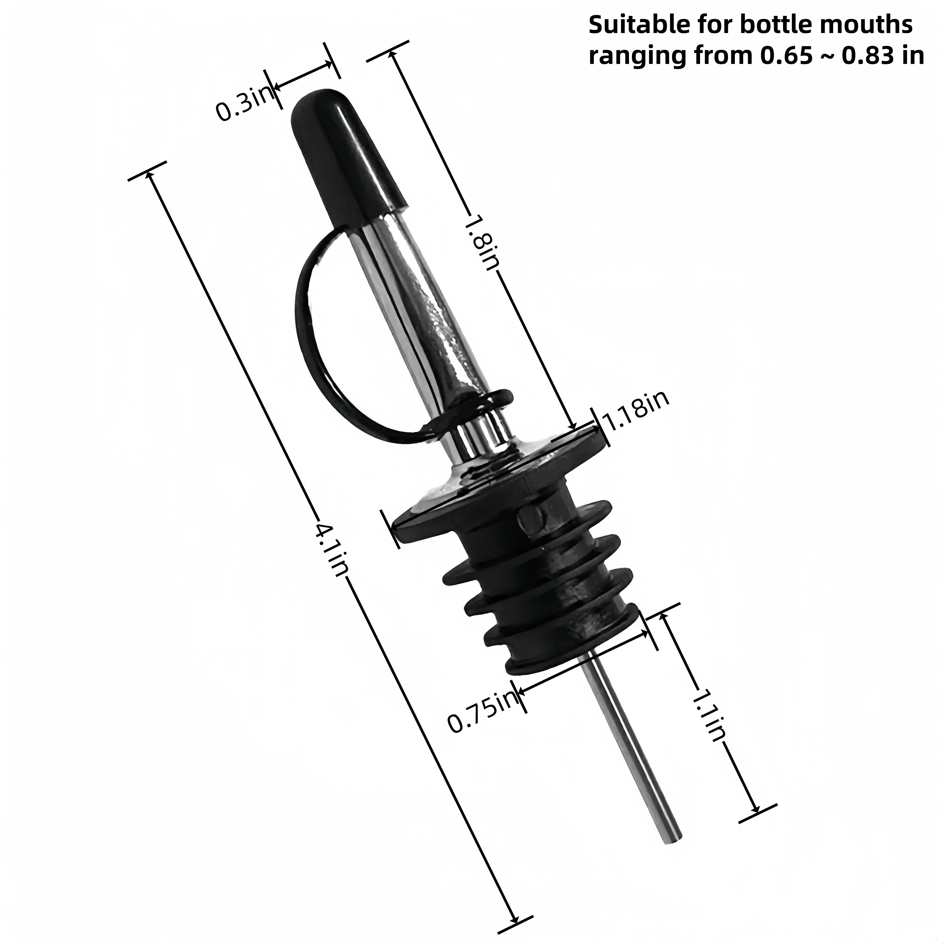 Stainless Steel Wine Pourer Ol – Speed Pourer Cap recenzja i cena