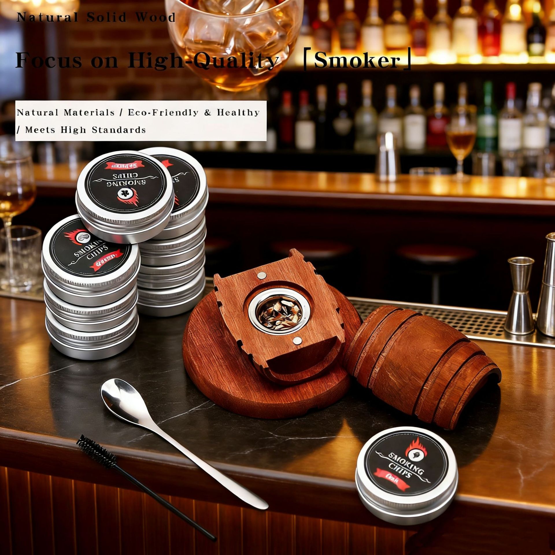 Whisky Smoking Kit, Oak Smoker – Smoking Gun Kit recenzja i cena