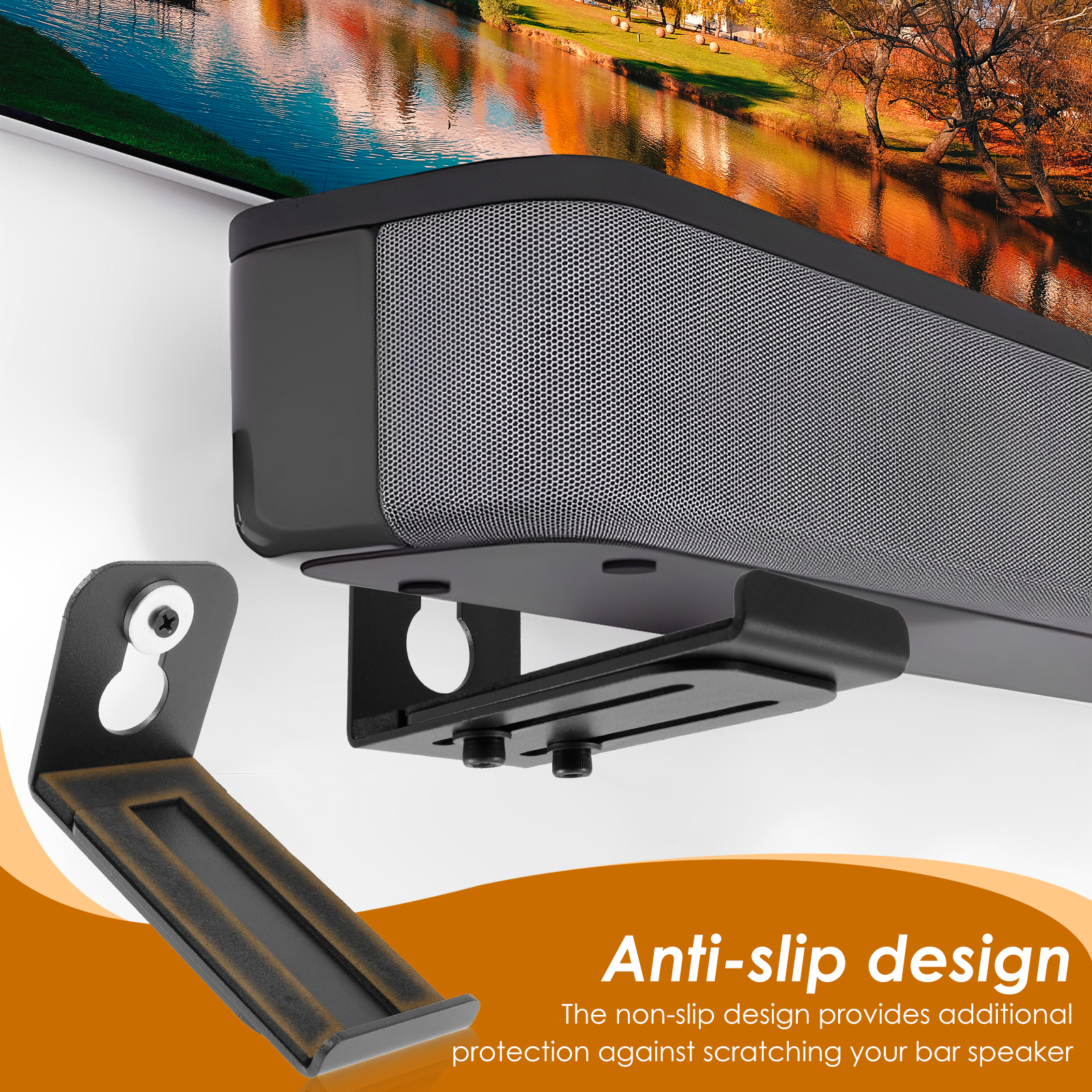 2Pcs Soundbar Speaker Stands W – Home Bar Accessories recenzja i cena
