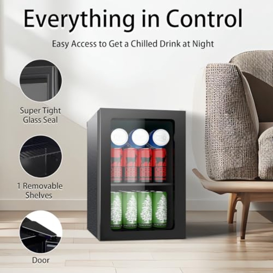 Beverage Refrigerator Cooler f – Home Bar And Fridge recenzja i cena