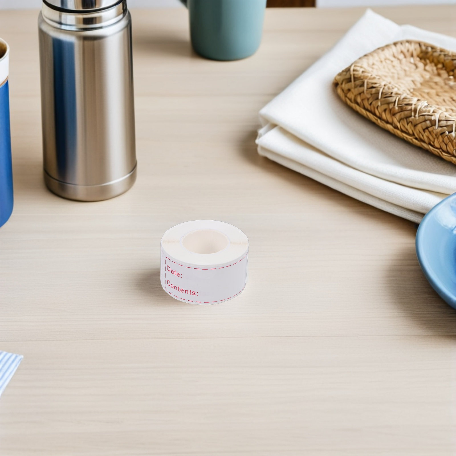 1 Roll Food Storage Label Stic – Home Bar And Fridge recenzja i cena