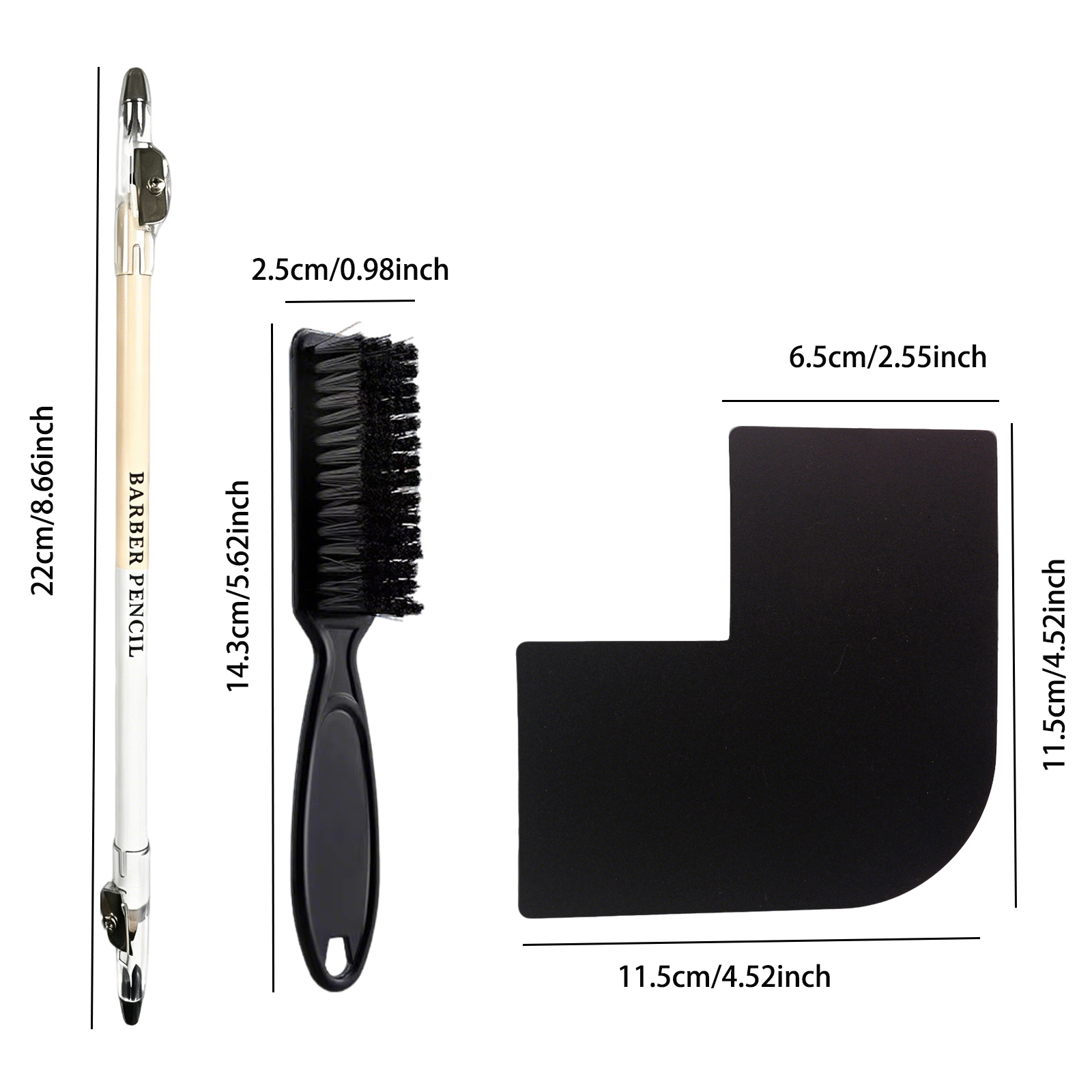 3Pcs Double-sided Barber Beard – Home Barber recenzja i cena