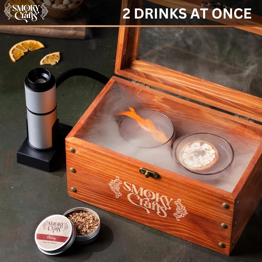 Whiskey Smoker Kit with Smoke  – Smoking Gun Kit recenzja i cena