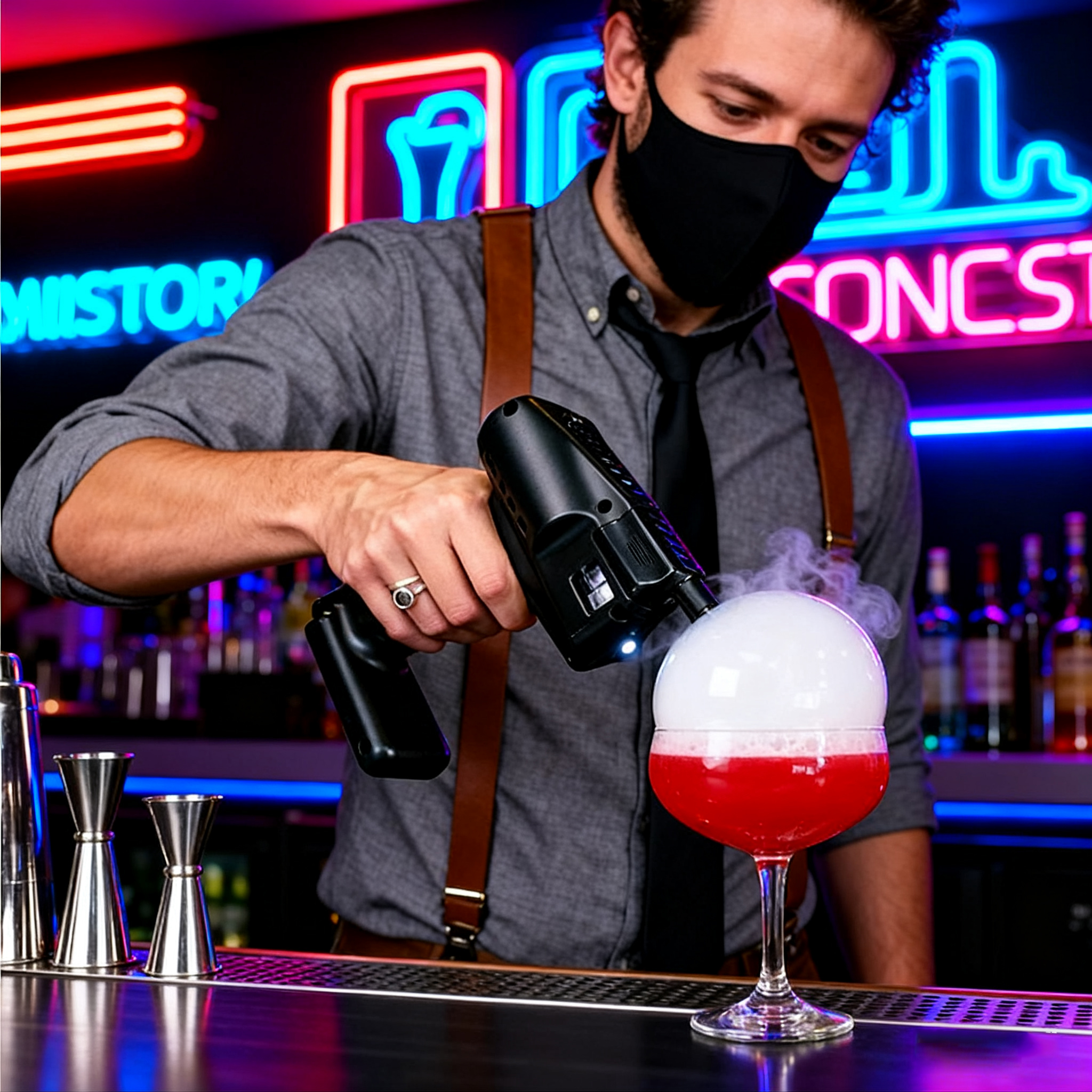Professional Portable Cocktail – Smoking Gun Kit recenzja i cena