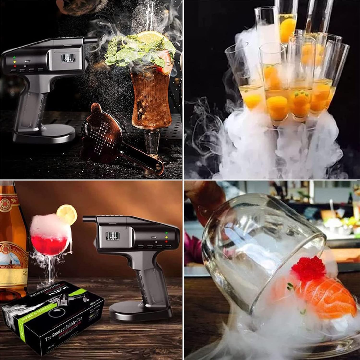Professional Portable Cocktail – Smoking Gun Kit recenzja i cena