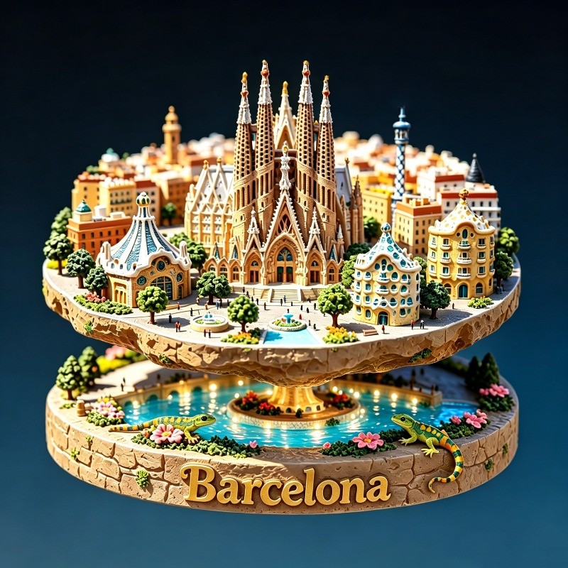 Spain Metal Fridge Magnets Bar – Home Barcelona recenzja i cena