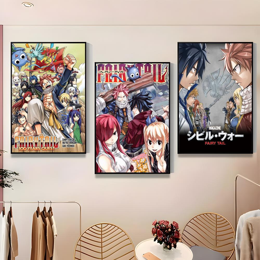 Shonen Fairy Tail Poster Paper – Home Bar And Theater recenzja i cena