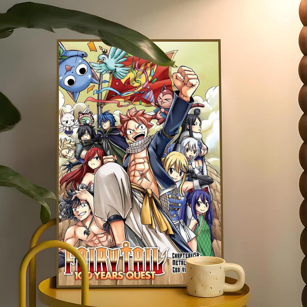 Shonen Fairy Tail Poster Paper – Home Bar And Theater recenzja i cena